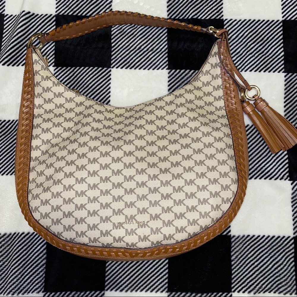 michael kors lydia large hobo bag